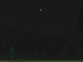 A cool shot of the creeper, still at the library construction A cool shot of the creeper, still at the library construction