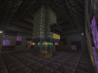 The inside of Azeroth's old XP grinder, which would be used all the time by everyone. When Azeroth got yeeted, the one in Potato Valley got popular